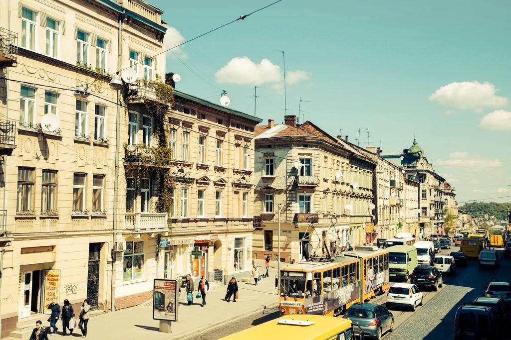 Apartments In Scandinavian Style Lviv Eksteriør billede